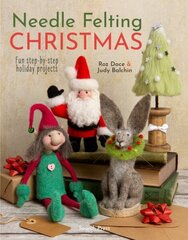 Needle Felting Christmas: Fun Step-by-Step Holiday Projects цена и информация | Книги о питании и здоровом образе жизни | kaup24.ee