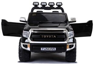 Детский двухместный электрический джип Toyota Tundra, черный цена и информация | Электромобили для детей | kaup24.ee