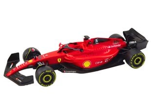 Kaugjuhitav Ferrari F1-75 sportauto 1:18, punane hind ja info | Poiste mänguasjad | kaup24.ee