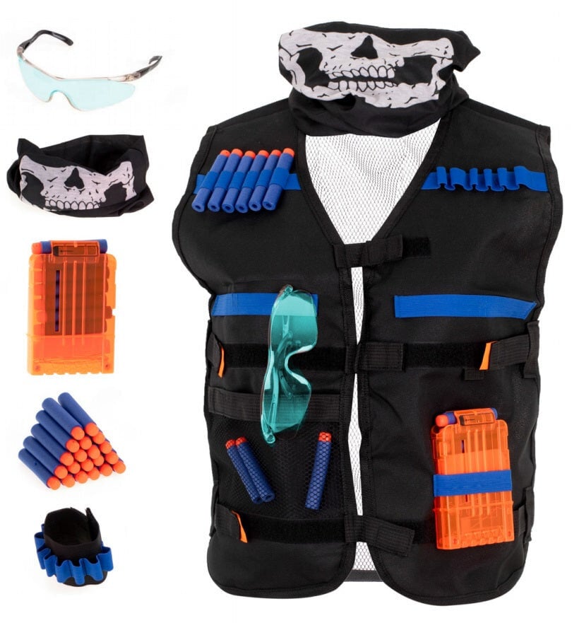 Nerf taktikaline vest + stardi tarvikud ProLine hind ja info | Poiste mänguasjad | kaup24.ee