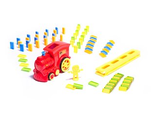 Domino Train KidsPro Locomotive Train Puzzle, punane hind ja info | Arendavad mänguasjad | kaup24.ee