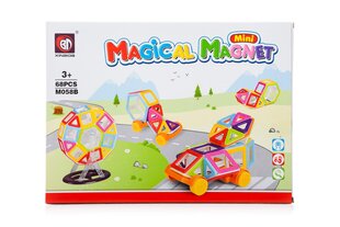 Магнитные кубики MAGIC MAGNET MINI 68 НАБОРОВ 3+  KidsPro цена и информация | Конструкторы и кубики | kaup24.ee