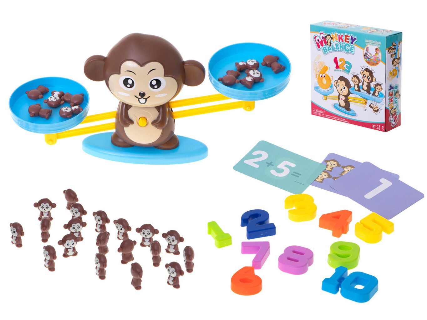 Õppemäng Counting Monkeys KidsPro цена и информация | Arendavad mänguasjad | kaup24.ee