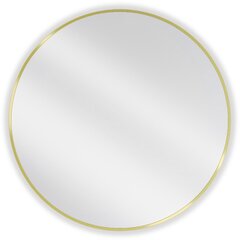 Vonios veidrodis Mexen Loft Round, 85 cm, Gold цена и информация | Зеркала | kaup24.ee