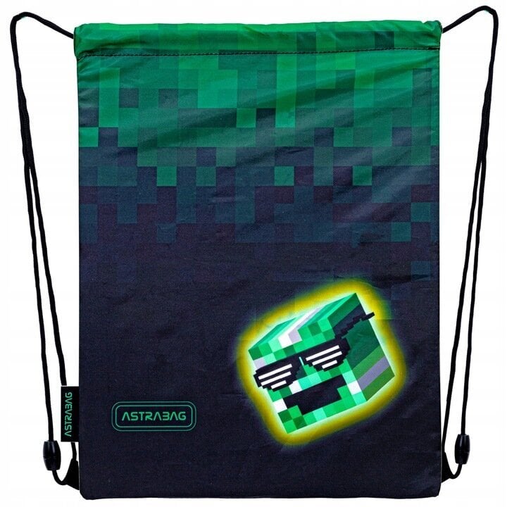 Kooliseljakott AstraBag Pixel Hero/Pixels, 5tk, komplekt hind ja info | Koolikotid, sussikotid | kaup24.ee