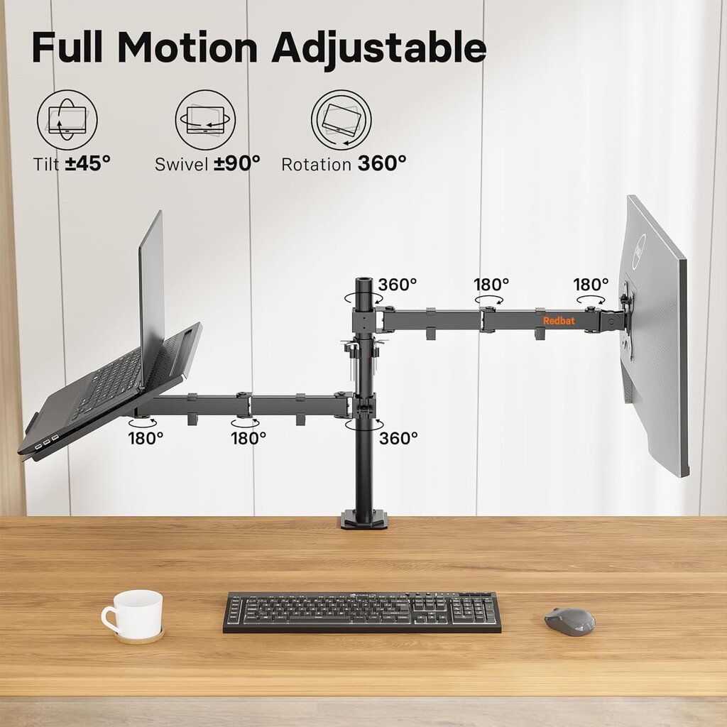 Redbat monitori hoidja hind ja info | Monitori hoidjad | kaup24.ee