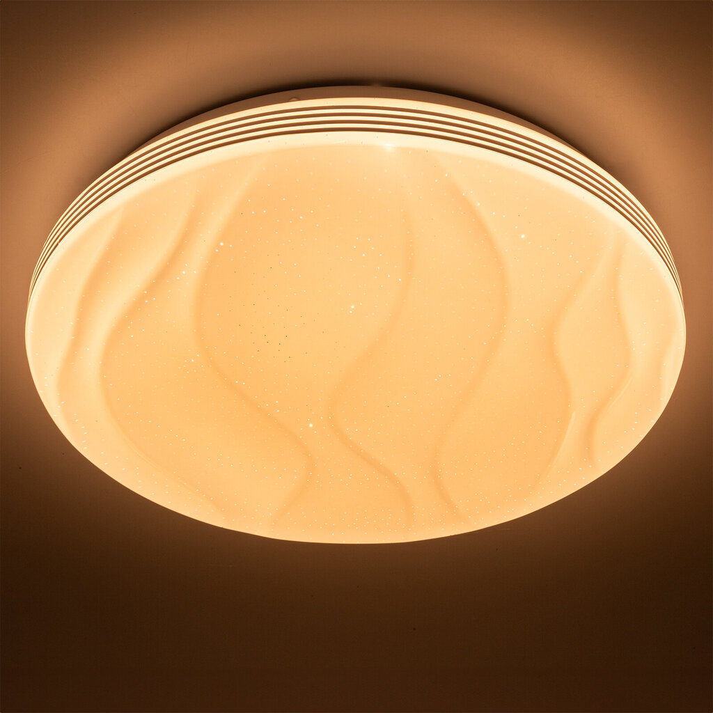 Plafond LED pinnapealne valgusti VIRTUS 24W 38,5 cm CCT + kaugjuhtimispult LUMILED hind ja info | Laelambid | kaup24.ee