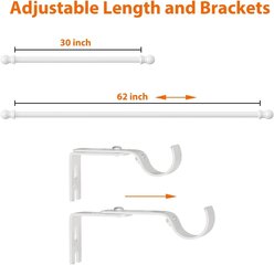 INFLATION Kardinapuu, valge, 76-110 cm hind ja info | Kardinapuud | kaup24.ee