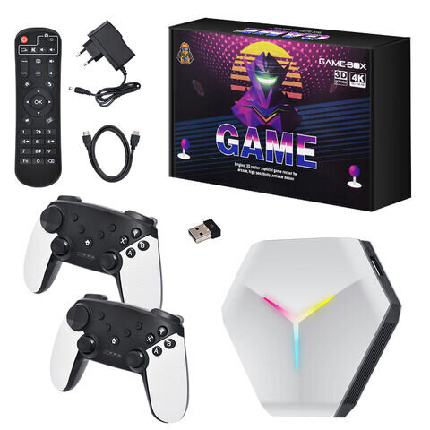 HappyJoe X10+, 64GB, 10000 games, TV Box, Wifi hind ja info | Mängukonsoolid | kaup24.ee