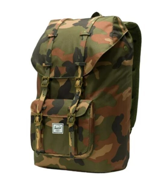 Seljakott Herschel Little America Backpack Woodland Camo, 30L hind ja info | Spordikotid, seljakotid | kaup24.ee