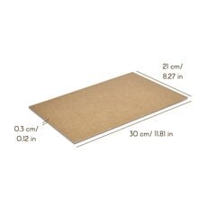 10 x A4 MDF lehed, puidust paneelid Creative Deco 300 x 210 x 3 mm Puidupaneel, modelleerimine, pürograafia цена и информация | Шуруповерты, дрели | kaup24.ee