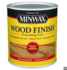 Õliplekk puidule, Minwax, Wood Finish, 236ml, Ipswich Pine hind ja info | Krundid, pahtel jne. | kaup24.ee