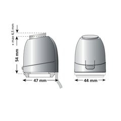 Термоэлектрический привод (актуатор) LK Systems NC 24V AC цена и информация | Принадлежности для отопительного оборудования | kaup24.ee