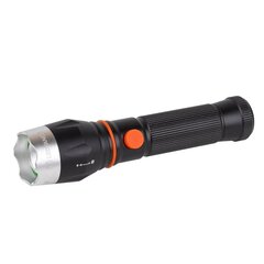 Taskulamp 2.2W/300lm 1500mAh 1.5h mustast metallist hind ja info | Valgustid ja lambid | kaup24.ee