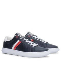 Мужская повседневная обувьTommy Hilfiger Iconic leather Tommy Essential Cupsole Leather FM0FM04921DW5 синий цена и информация | Кроссовки для мужчин | kaup24.ee