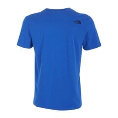 Meeste T-Särk North Face M S/S Mount line T0A3G2F89 sinine hind ja info | Meeste T-särgid | kaup24.ee