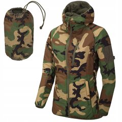 Naiste jakk, Helikon-Tex, Wolfhound Hoodie, US Woodland цена и информация | Женские куртки | kaup24.ee