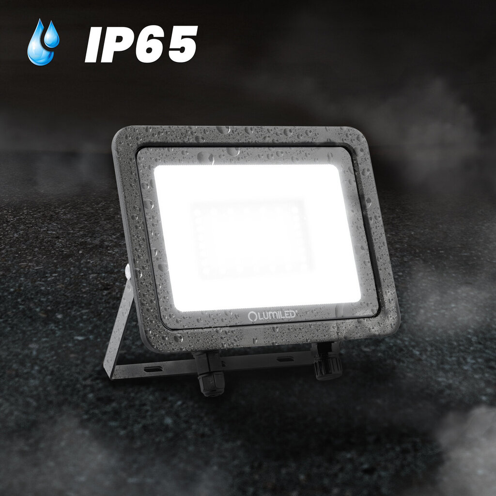 LED-valgusti ZUME 10W 1100lm 4000K IP65 Must Advanced Lighting Series LUMILED seeria LUMILED цена и информация | Aia- ja õuevalgustid | kaup24.ee