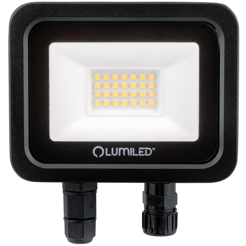 LED-valgusti ZUME 20W 2200lm 4000K IP65 Must Advanced Lighting Series LUMILED seeria LUMILED цена и информация | Aia- ja õuevalgustid | kaup24.ee