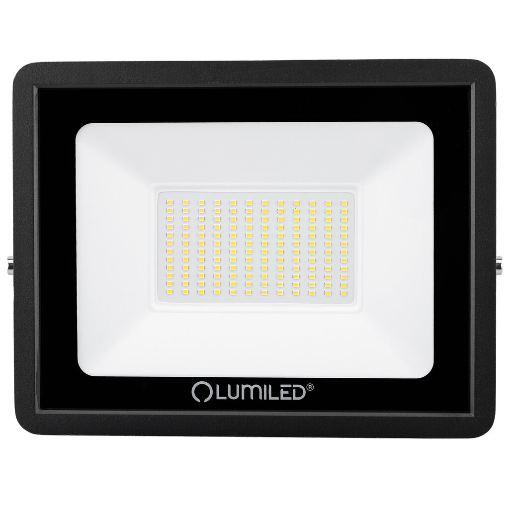 LED-valgusti ZUNA 100W 9000lm 4000K IP65 must LUMILED hind ja info | Aia- ja õuevalgustid | kaup24.ee