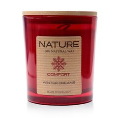 "Qult Senses of Nature - COMFORT" - Aroomiküünlad klaasis puukaanega – „Talveunelmad" hind ja info | Küünlad, küünlajalad | kaup24.ee