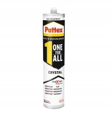 Pattex One4All Crystal 290g montaažiliim цена и информация | Клей | kaup24.ee