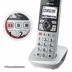 Telefon Panasonic Corp. KX-TGQ500GS (Renoveeritud A) hind ja info | Lauatelefonid | kaup24.ee