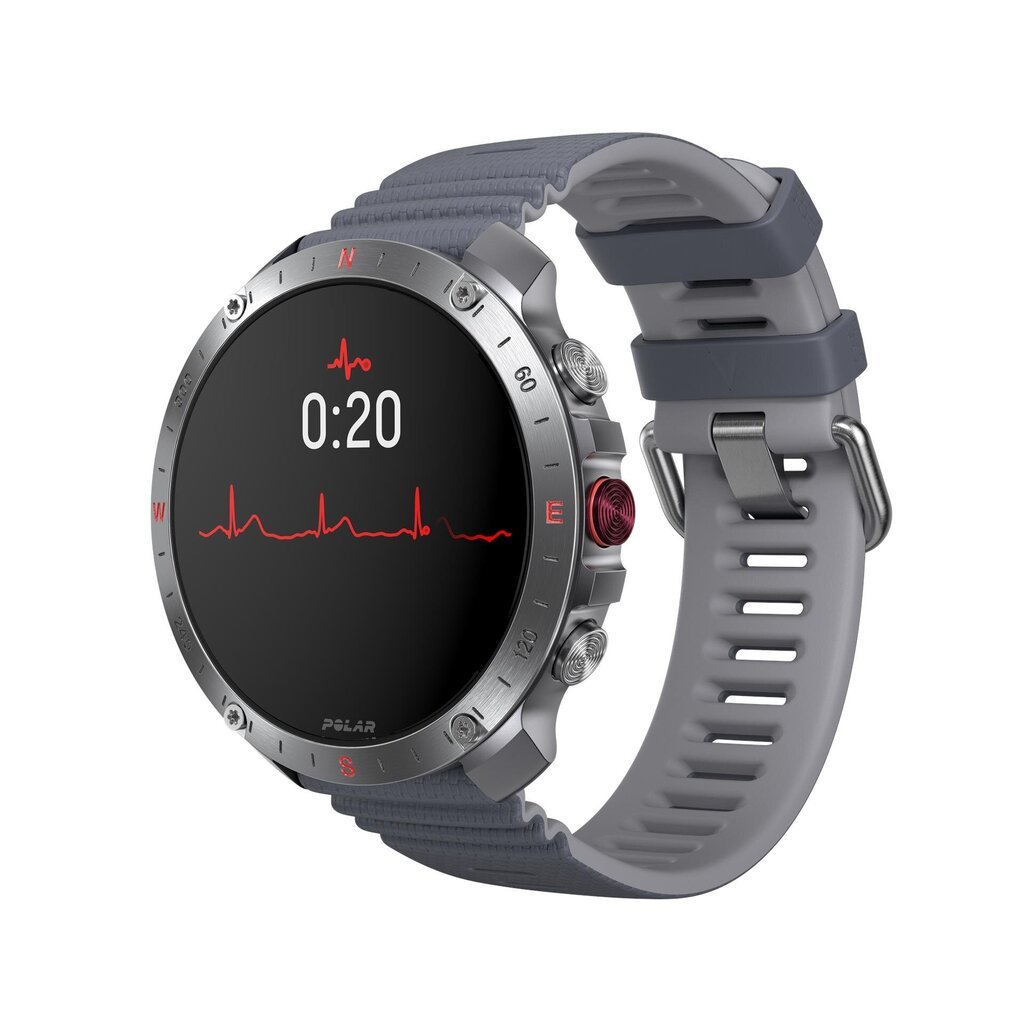 Polar Grit X2 Pro Spordi nutikell, Hõbe/hall hind ja info | Nutivõrud (fitness tracker) | kaup24.ee