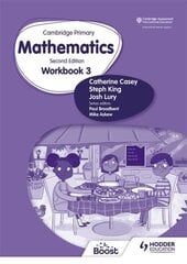 Cambridge Primary Mathematics Workbook 3 Second Edition цена и информация | Книги для подростков и молодежи | kaup24.ee