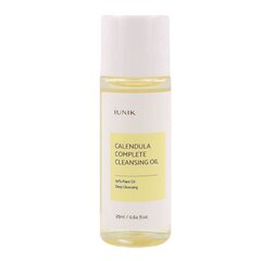 iUNIK Calendula Complete Cleansing Oil Miniature, 25ml - Масло для снятия макияжа с маслом календулы MINI SIZE цена и информация | Аппараты для ухода за лицом | kaup24.ee