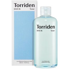 Niisutav tooner hüaluroonhappega Torriden Dive-In Low Molecule Hyaluronic Acid Toner, 300ml hind ja info | Näopuhastusvahendid | kaup24.ee