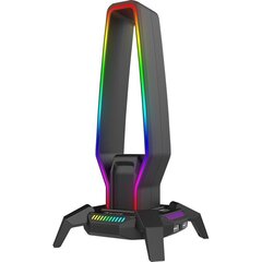 Подставка для наушников Marvo HZ-10 RGB цена и информация | Аксессуары для наушников | kaup24.ee