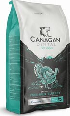 Canagan Dental-Free Run с индейкой, 6 кг цена и информация | Сухой корм для собак | kaup24.ee