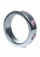 Boss Of Toys Pierścień-Metal Cock Ring with Rose Diamonds Large цена и информация | Эрекционные кольца, насадки на пенис | kaup24.ee