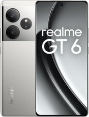 Realme GT 6, 12GB/256GB, Fluid Silver hind ja info | Telefonid | kaup24.ee