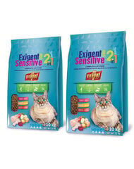 Vitapol Sensitive and Exigent 2in1 valivatele kassidele, 2x10 kg hind ja info | Kuivtoit kassidele | kaup24.ee