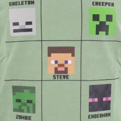 Laste T-särk Minecraft, heleroheline hind ja info | Poiste särgid | kaup24.ee