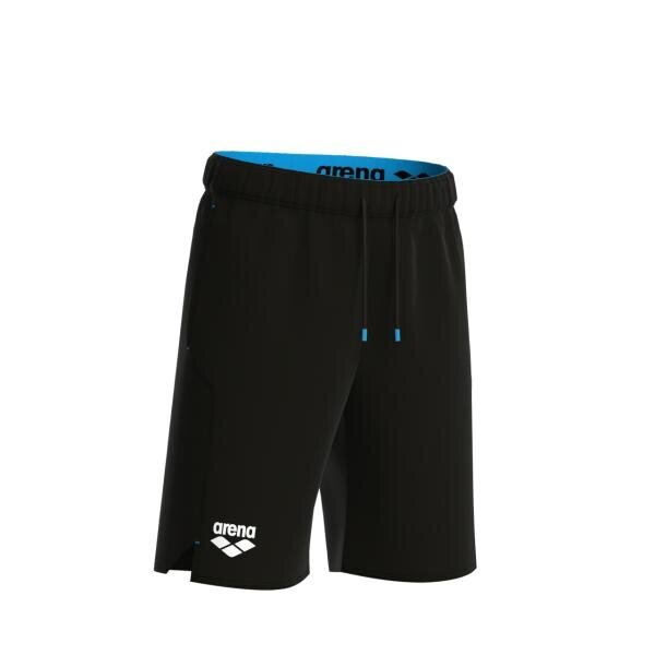 Laste unisex lühikesed püksid Arena Team Bermuda, must цена и информация | Poiste lühikesed püksid | kaup24.ee