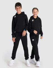 Laste unisex kapuuts Arena Team Hooded Sweat Panel Black, must hind ja info | Poiste kampsunid, vestid ja jakid | kaup24.ee