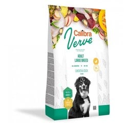 Calibra Dog Verve GF Adult Large Chicken&Duck с птицей, 12 кг цена и информация | Сухой корм для собак | kaup24.ee