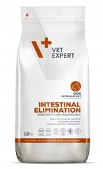 Vet Expert Veterinary Diet Dog Intestinal elimination, 12 кг цена и информация | Сухой корм для собак | kaup24.ee