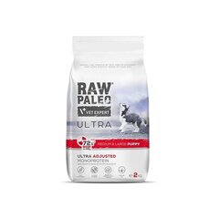 Raw Paleo Ultra для щенков средних и крупных пород с говядиной, 10 кг цена и информация | Сухой корм для собак | kaup24.ee