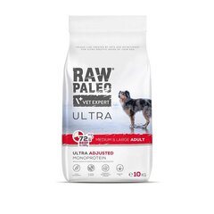 Raw Paleo Ultra для взрослых собак средних и крупных пород с говядиной, 10 кг цена и информация | Сухой корм для собак | kaup24.ee