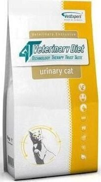 VetExpert VD 4T Urinary täiskasvanud kassidele, 6 kg цена и информация | Kuivtoit kassidele | kaup24.ee