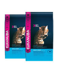 Eukanuba Cat Senior All Breeds Top Condition Chicken&Liver, 20 kg hind ja info | Kuivtoit kassidele | kaup24.ee