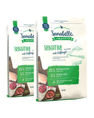 Sanabelle Sensitive koos linnulihaga, 20 kg hind ja info | Kuivtoit kassidele | kaup24.ee