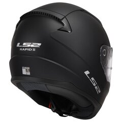 LS2 FF353 RAPID 2 SOLID helmet - Gloss Black hind ja info | Mootorratta kiivrid | kaup24.ee