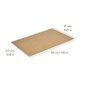 50 x A4 MDF lehed, puidust paneelid Creative Deco 300 x 210 x 3 mm Puidupaneel, modelleerimine, pürograafia цена и информация | Akutrellid, kruvikeerajad | kaup24.ee