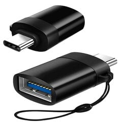 USB-C adapter USB 3.0-ga hind ja info | USB jagajad, adapterid | kaup24.ee