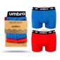 Bokserid Meestele UMBRO 0197, puuvillased, 2 tk hind ja info | Meeste aluspesu | kaup24.ee